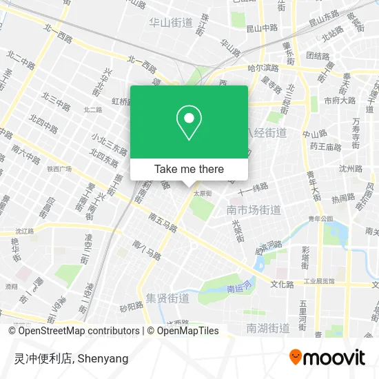 灵冲便利店 map