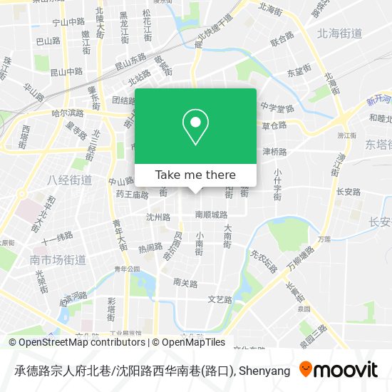 承德路宗人府北巷/沈阳路西华南巷(路口) map