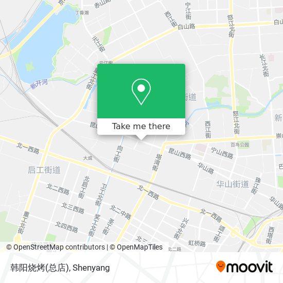 韩阳烧烤(总店) map