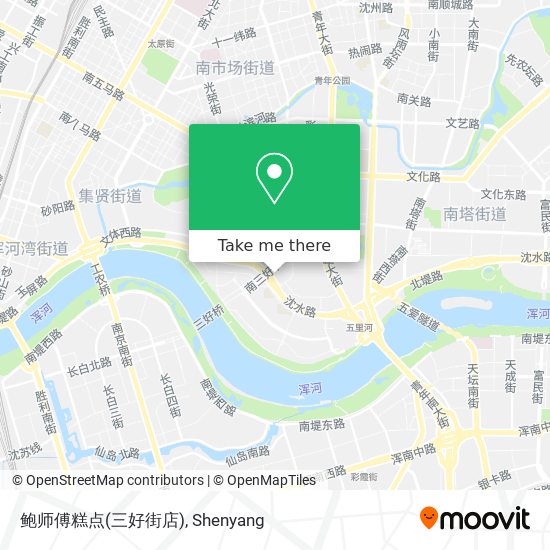 鲍师傅糕点(三好街店) map
