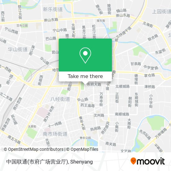 中国联通(市府广场营业厅) map
