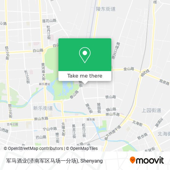 军马酒业(济南军区马场一分场) map