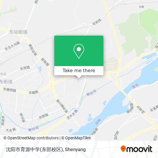 沈阳市育源中学(东部校区) map