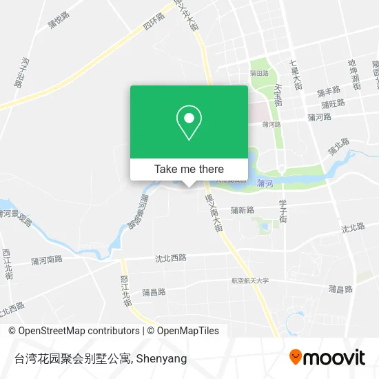 台湾花园聚会别墅公寓 map