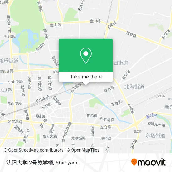 沈阳大学-2号教学楼 map