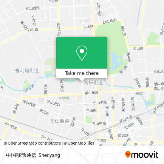 中国移动通信 map