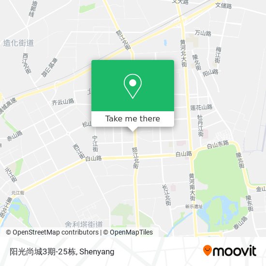阳光尚城3期-25栋 map