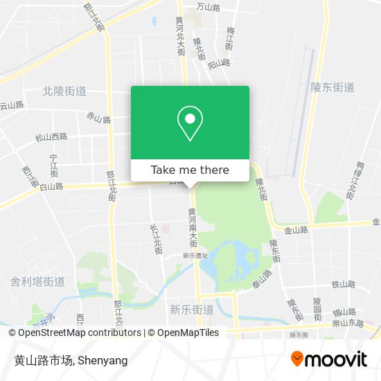 黄山路市场 map