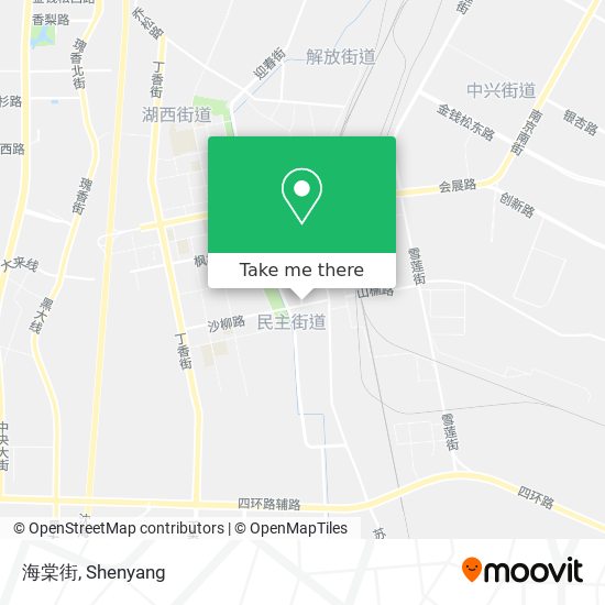 海棠街 map