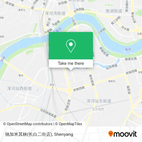 驰加米其林(长白二街店) map
