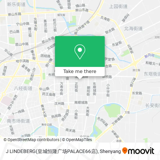 J LINDEBERG(皇城恒隆广场PALACE66店) map