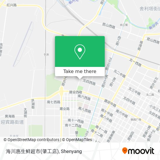 海川惠生鲜超市(肇工店) map