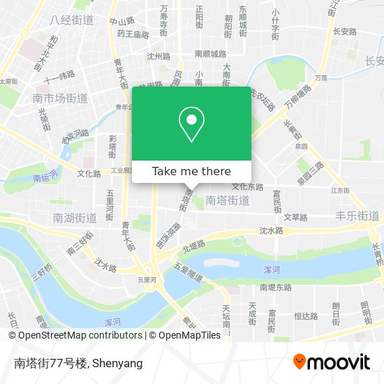 南塔街77号楼 map
