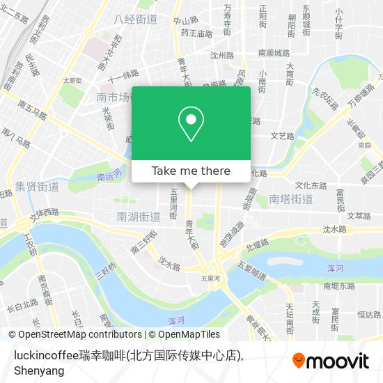 luckincoffee瑞幸咖啡(北方国际传媒中心店) map