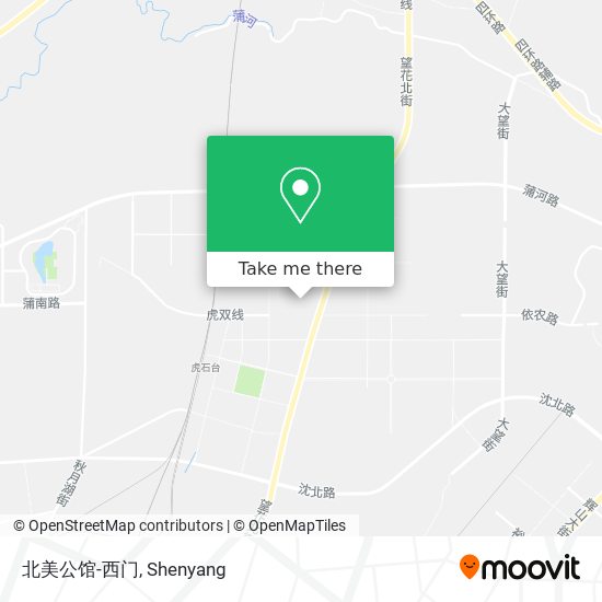 北美公馆-西门 map