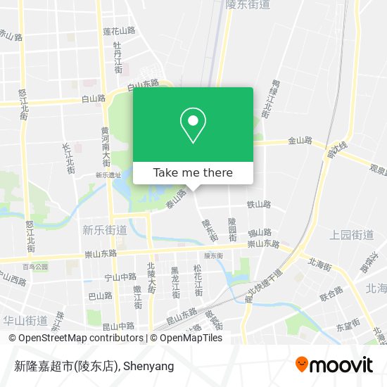 新隆嘉超市(陵东店) map