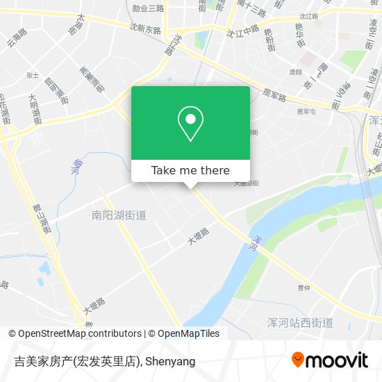 吉美家房产(宏发英里店) map