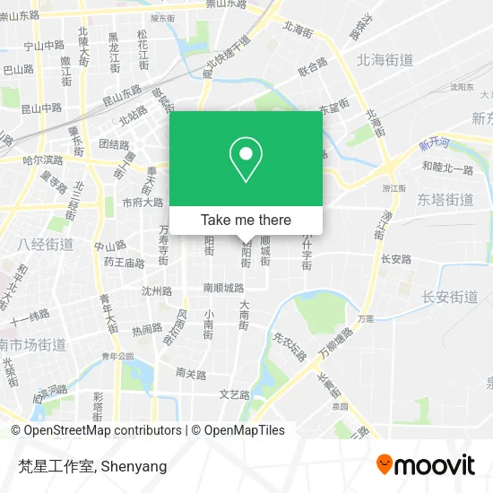 梵星工作室 map
