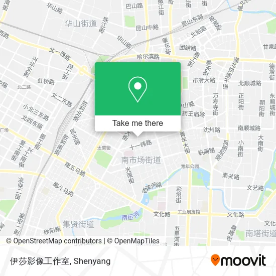 伊莎影像工作室 map