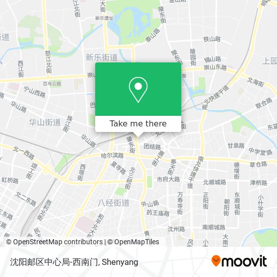 沈阳邮区中心局-西南门 map