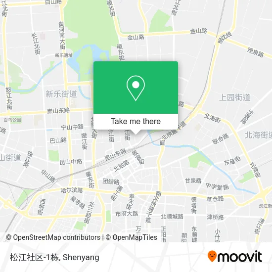 松江社区-1栋 map
