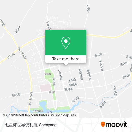 七星海世界便利店 map