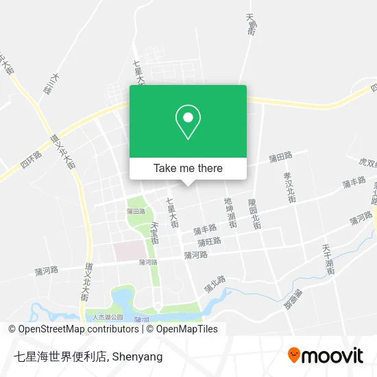 七星海世界便利店 map