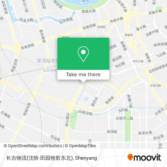 长吉物流(沈铁·田园牧歌东北) map