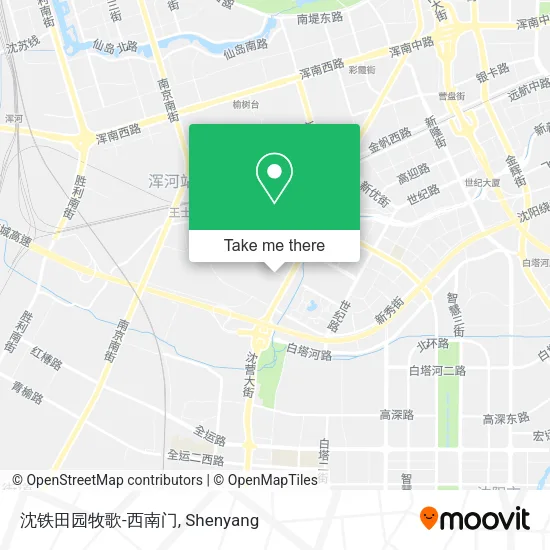 沈铁田园牧歌-西南门 map