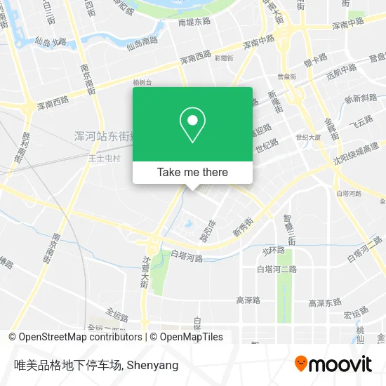 唯美品格地下停车场 map