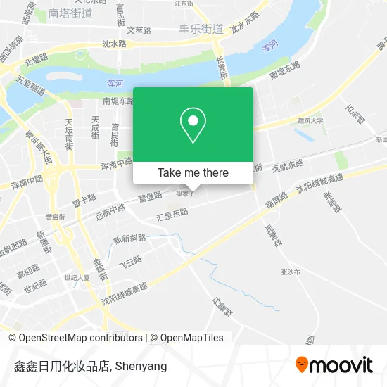 鑫鑫日用化妆品店 map