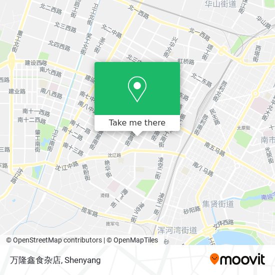 万隆鑫食杂店 map