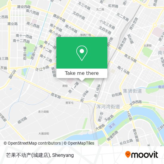 芒果不动产(城建店) map