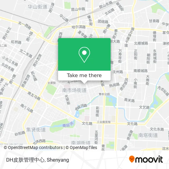 DH皮肤管理中心 map