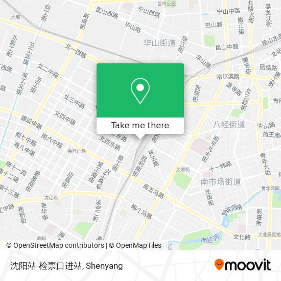 沈阳站-检票口进站 map