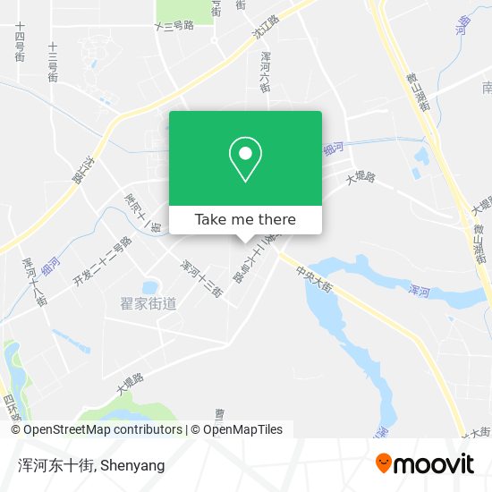 浑河东十街 map