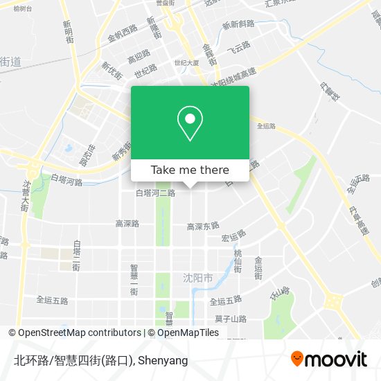 北环路/智慧四街(路口) map