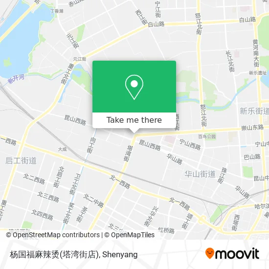 杨国福麻辣烫(塔湾街店) map