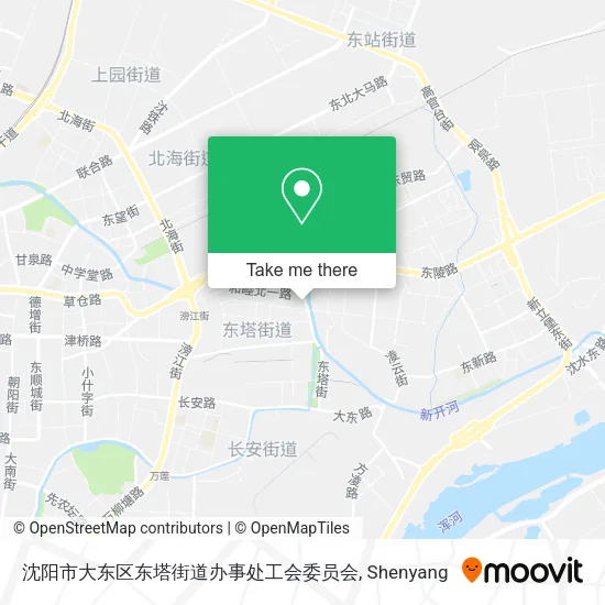 沈阳市大东区东塔街道办事处工会委员会 map