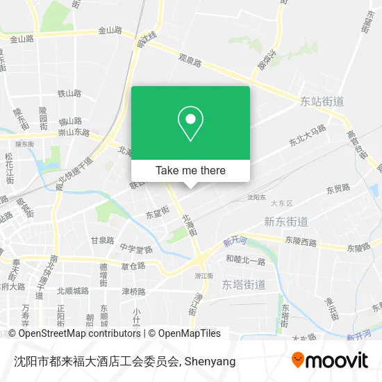 沈阳市都来福大酒店工会委员会 map