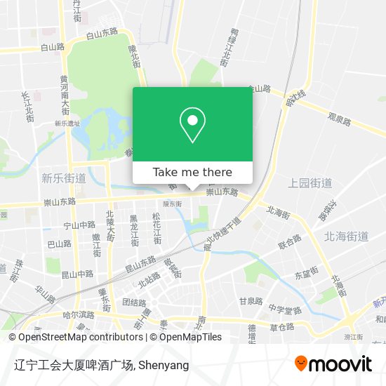 辽宁工会大厦啤酒广场 map