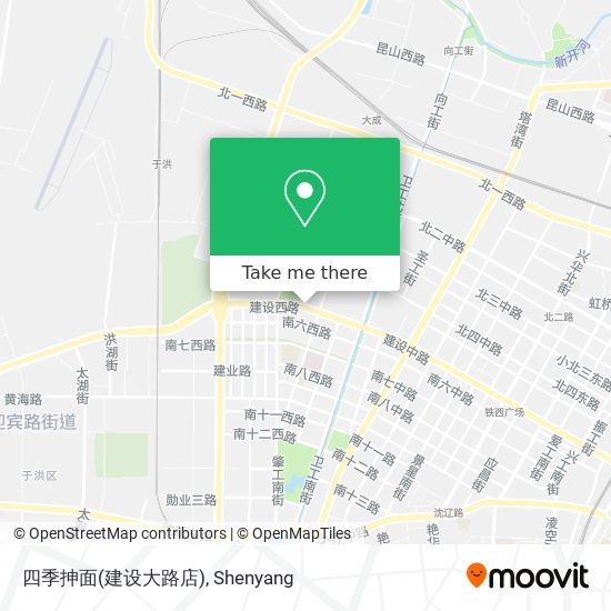 四季抻面(建设大路店) map