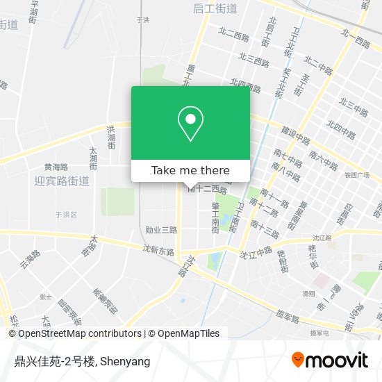 How To Get To 鼎兴佳苑 2号楼in 铁西区by Bus Or Metro