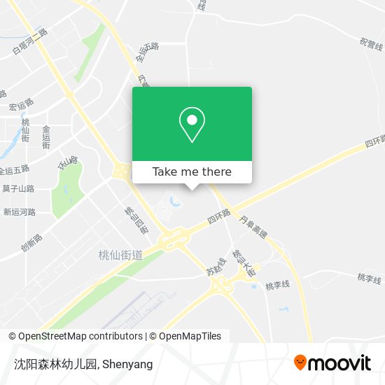 沈阳森林幼儿园 map
