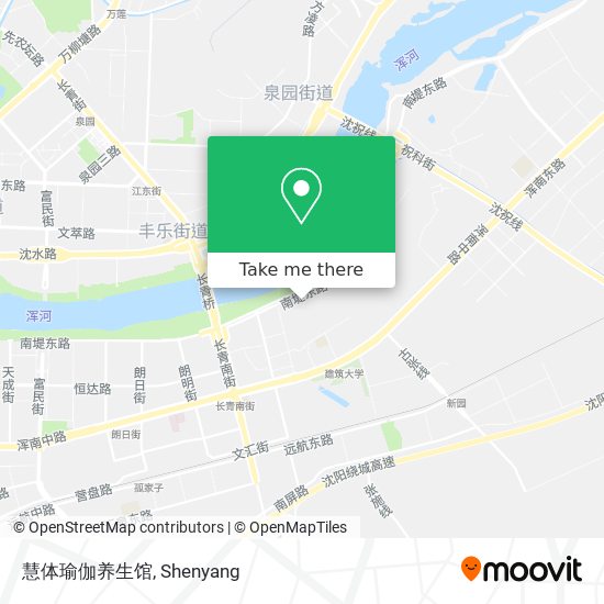 慧体瑜伽养生馆 map