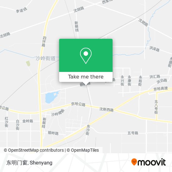东明门窗 map