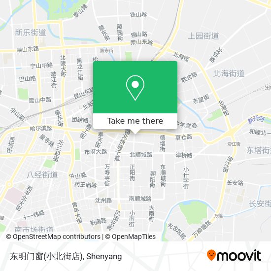 东明门窗(小北街店) map