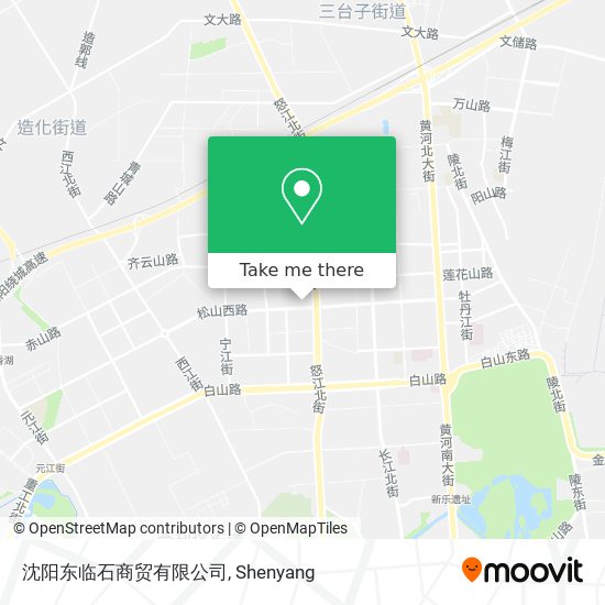 沈阳东临石商贸有限公司 map