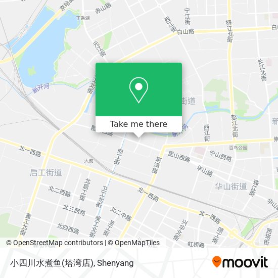 小四川水煮鱼(塔湾店) map