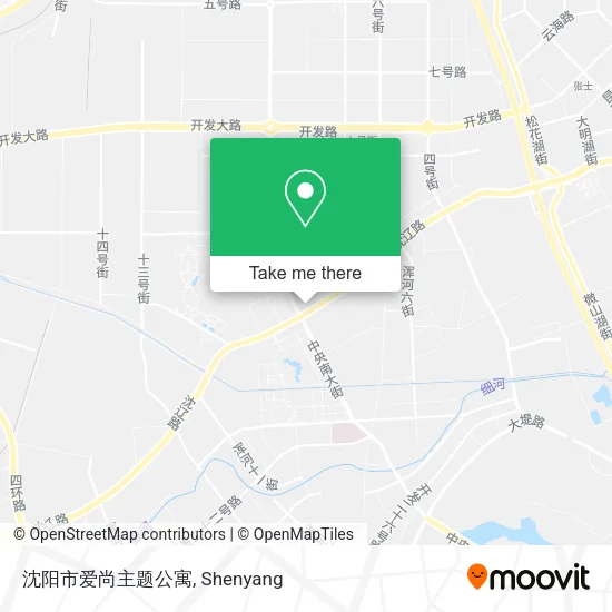 沈阳市爱尚主题公寓 map